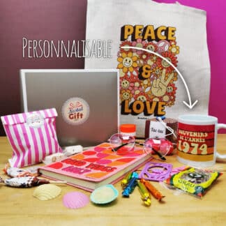 Coffret Cadeau femme « Génération 70 » personnalisé
