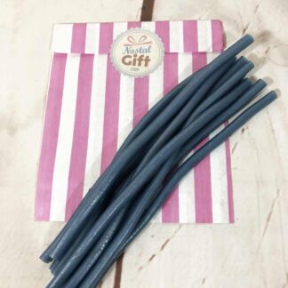 Bonbon Haribo Sticks - goût framboise et goût myrtille x10