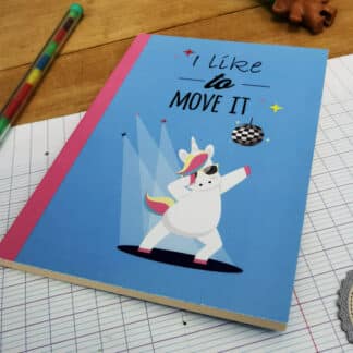 Carnet A6 - "I like to move it"