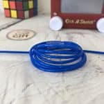 Fils de scoubidou - Bleu roi (par 3)