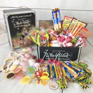 Méga coffret bonbon rétro - Blanche Neige