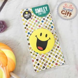 Badge Smiley sourire
