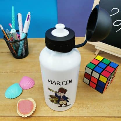 Gourde personnalisée - Pirate - cadeau rentrée scolaire pour  garçon – Image 2