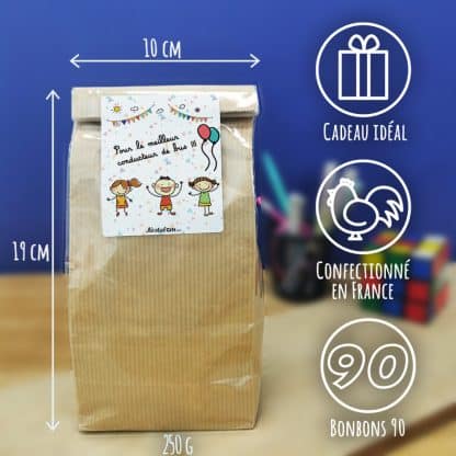 Sachet bonbon années 90 années "Pour le meilleur conducteur de bus" – Image 4