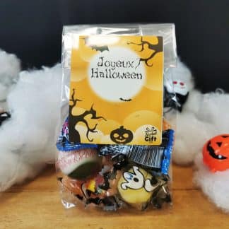 Sachet de Bonbons Halloween - 3 yeux, 3 Vampire Boom et 10 Halloween fourrés poudre (145g)