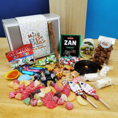 Coffret Bonbon Papa - "Le meilleur papa du mon et de l'univers" : coffret bonbon rétro années 60 – Image 9